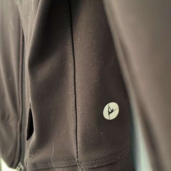 90 degrees Light fitness zipped top/sweater/ light jacket black - Picture 10 of 11